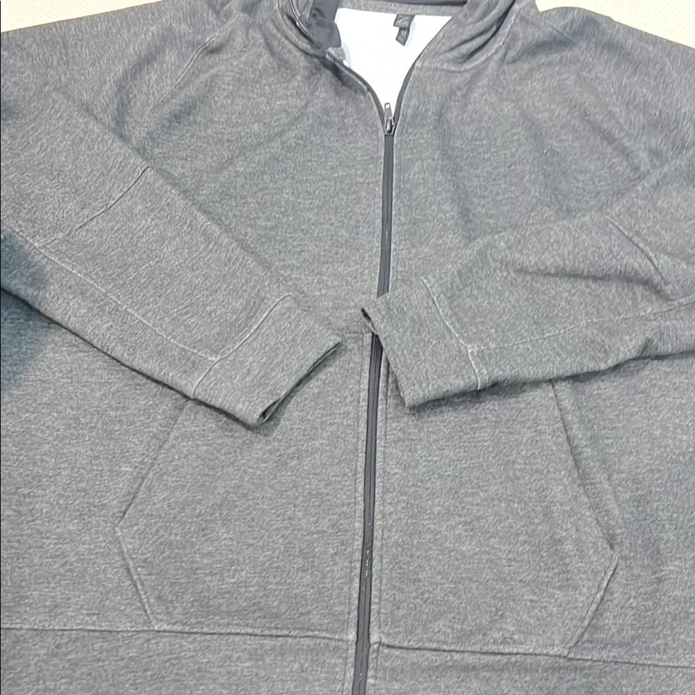 Men's Gray Zella Zip-Up Hoodie